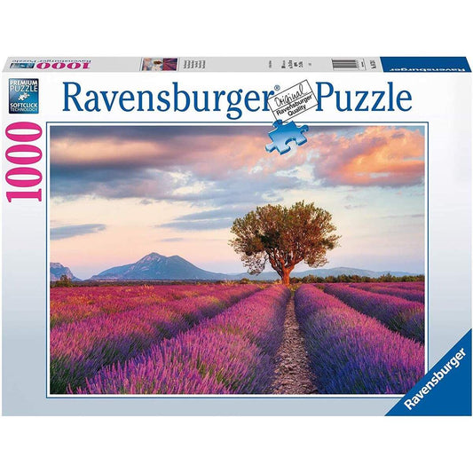 Ravensburger Lavendelfeld zur goldenen Stunde, 1000 Teile