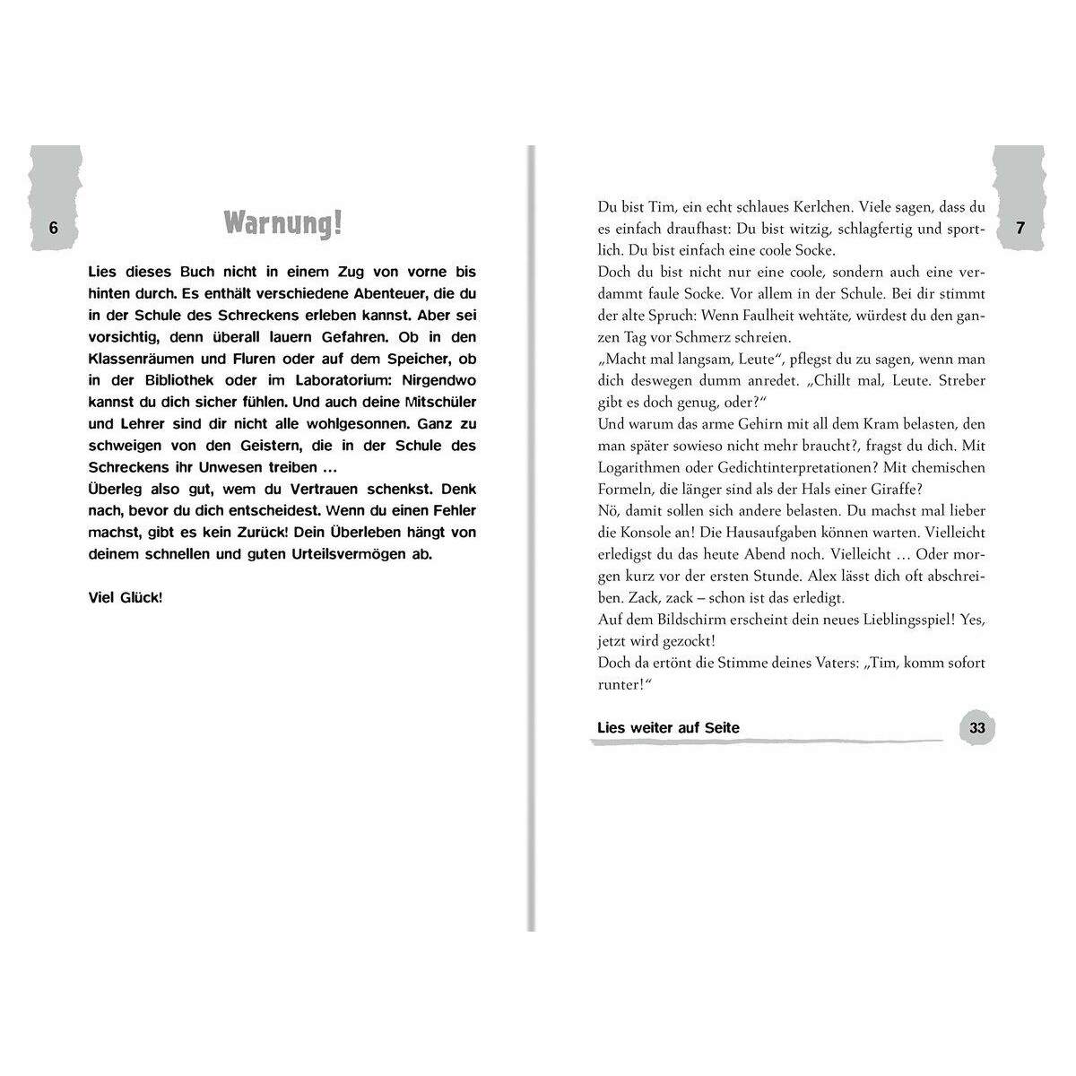 Ravensburger Lenk, 1000 Gefahren in der Schule des Schreckens