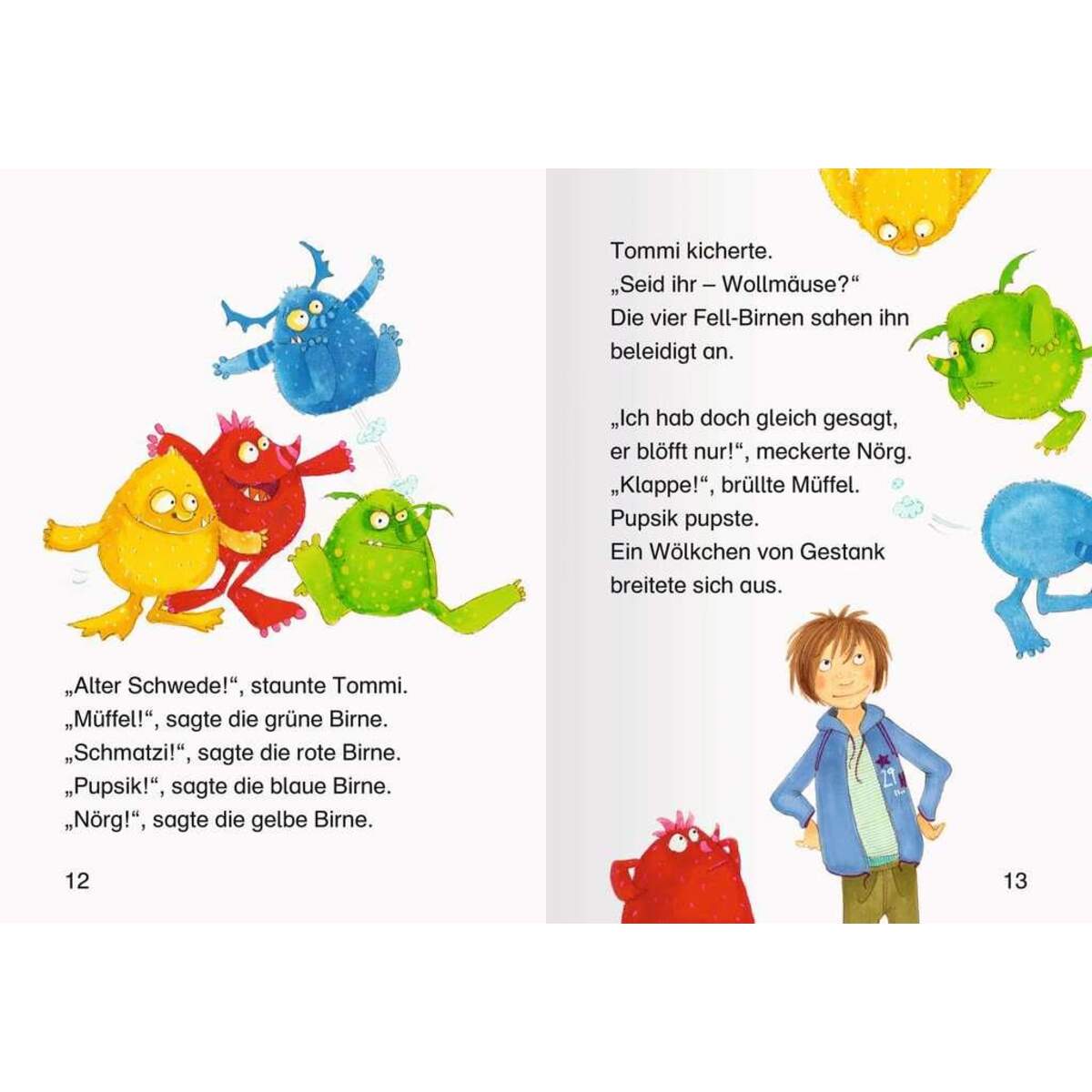 Ravensburger Leserabe - 1. Lesestufe: Achtung, die Motz-Monster kommen!