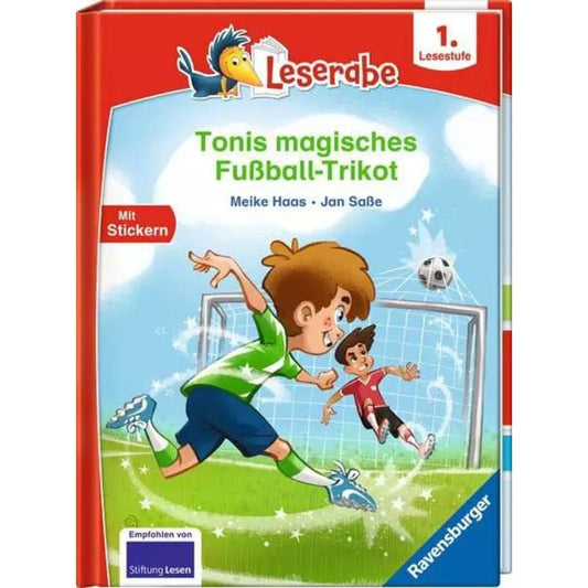 Ravensburger Leserabe - 1. Lesestufe: Tonis magisches Fußball-Trikot