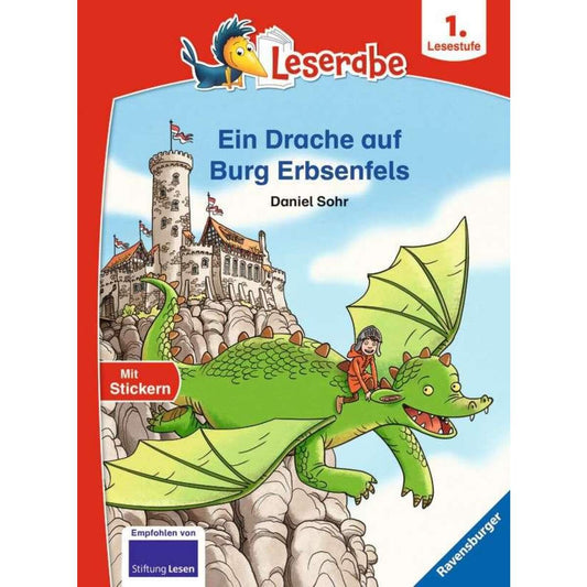 Ravensburger Leserabe - 1. Lesestufe: Ein Drache auf Burg Erbsenfels