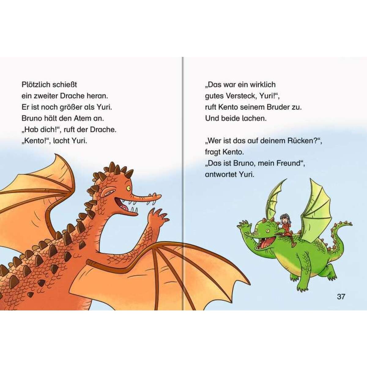 Ravensburger Leserabe - 1. Lesestufe: Ein Drache auf Burg Erbsenfels