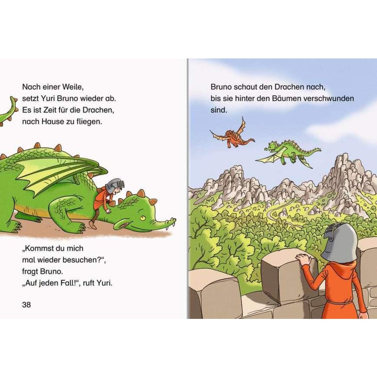 Ravensburger Leserabe - 1. Lesestufe: Ein Drache auf Burg Erbsenfels