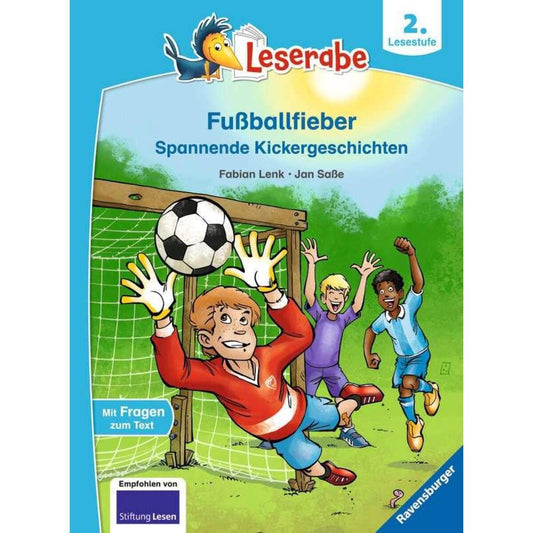 Ravensburger Leserabe - 2. Lesestufe: Fußballfieber. Spannende Kickergeschichten