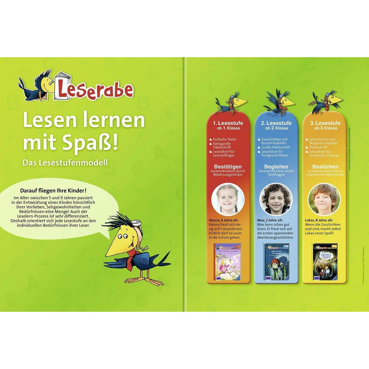 Ravensburger Leserabe - Rätsel der Drachenhöhle