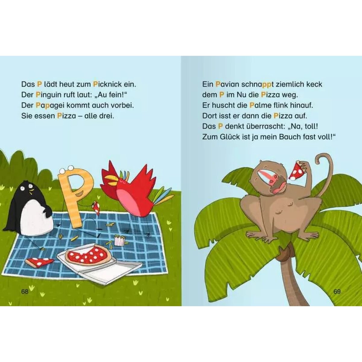 Ravensburger Leserabe - Sonderausgaben: A wie Apfel, B wie Bär, das ABC ist gar nicht schwer - Lustige Reime zum Lesenlernen