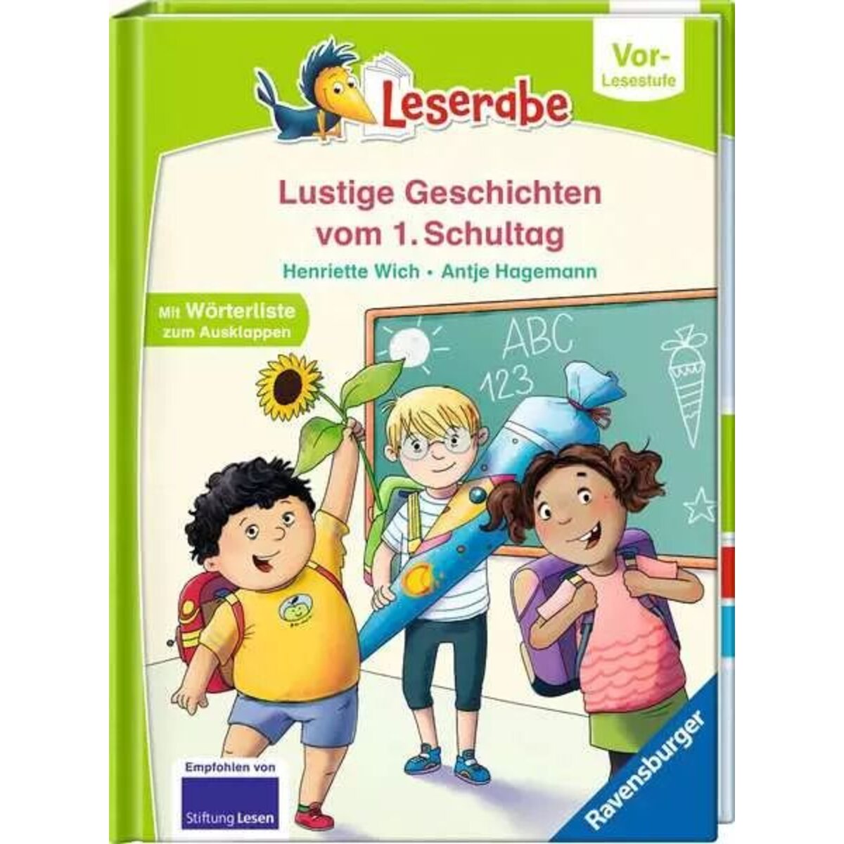 Ravensburger Leserabe - Vor-Lesestufe: Lustige Geschichten vom 1. Schultag