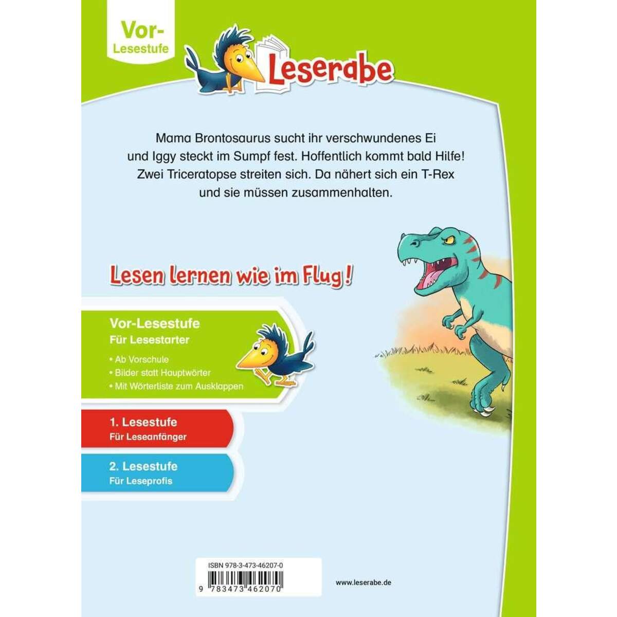 Ravensburger Leserabe - Vor-Lesestufe: Dinosauriergeschichten