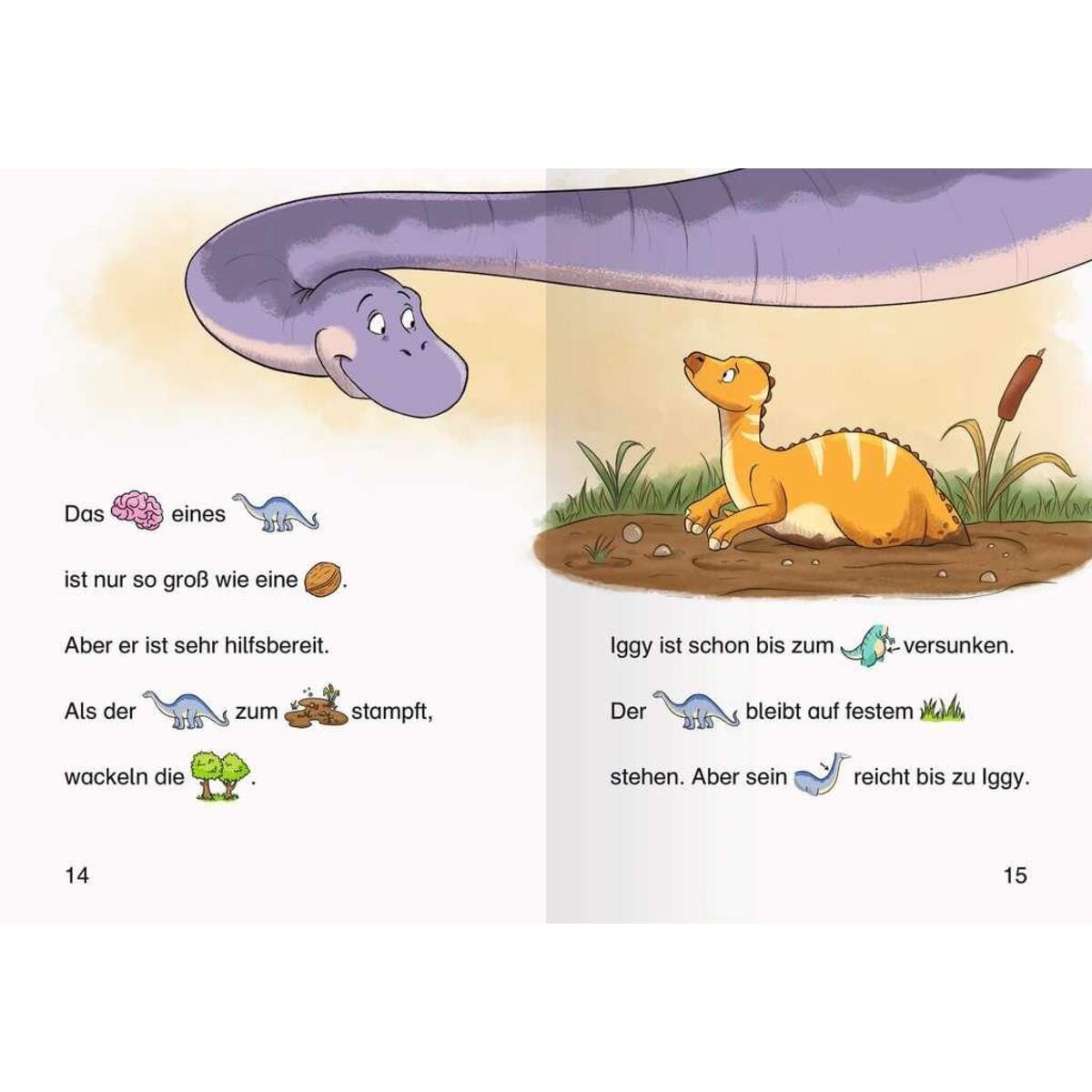 Ravensburger Leserabe - Vor-Lesestufe: Dinosauriergeschichten