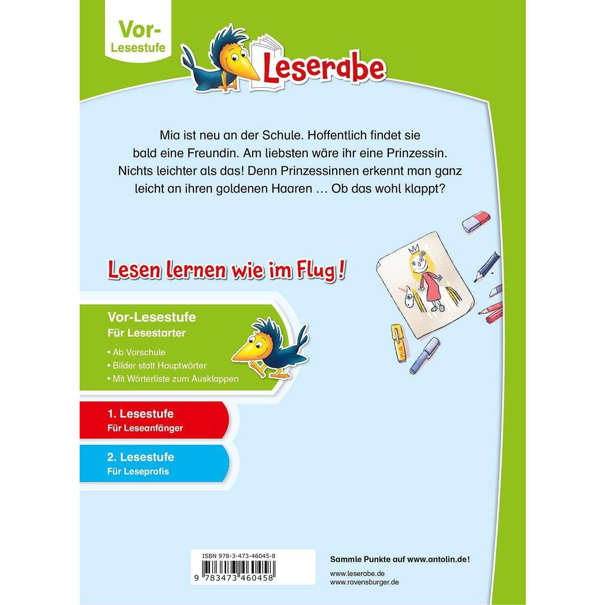Ravensburger Leserabe 1. Klasse - Eine Freundin für Mia