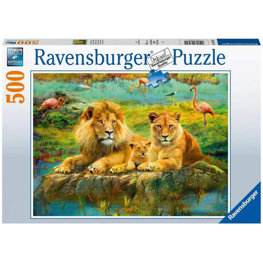 Ravensburger Löwen in der Savanne, 500 Teile