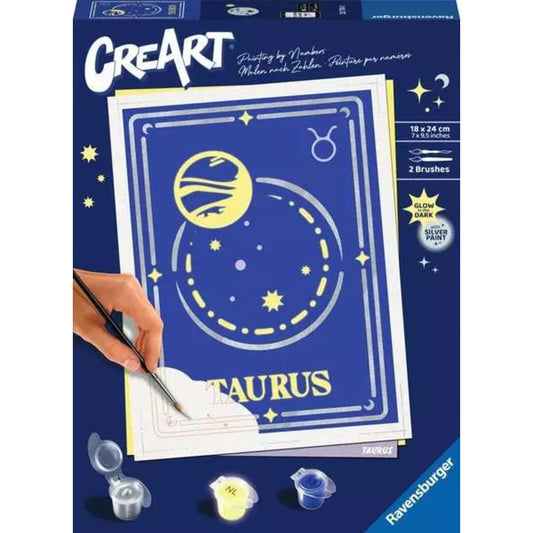 Ravensburger Malen nach Zahlen - Sternzeichen (Zodiac Sign) Stier