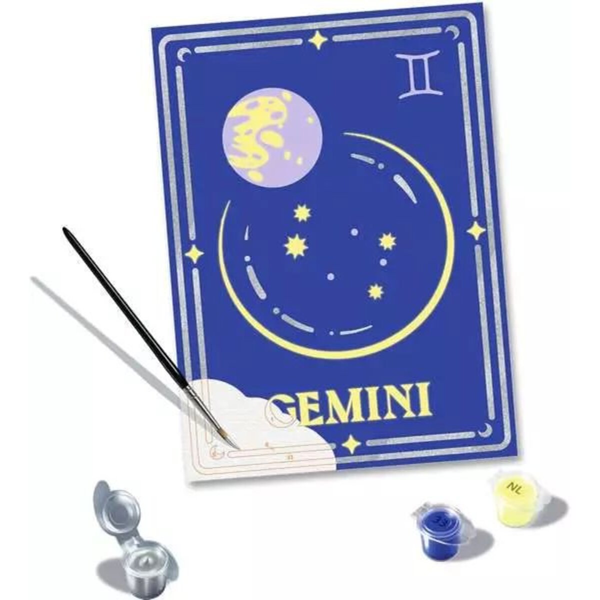 Ravensburger Malen nach Zahlen - Strenzeichen (Zodiac Sign) Zwillinge