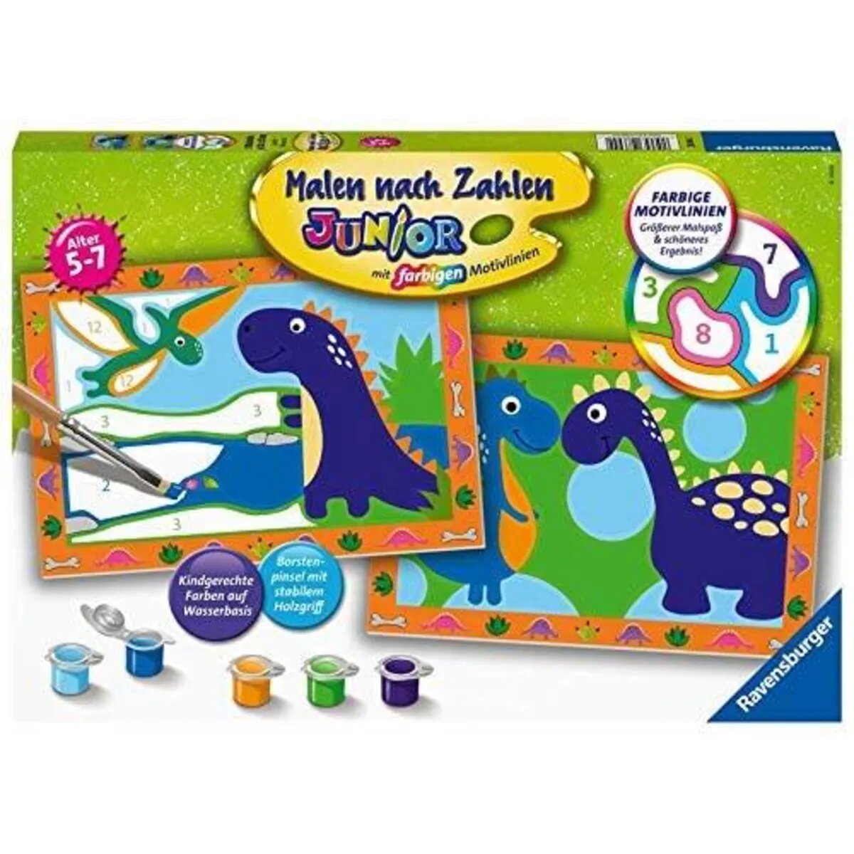 Ravensburger Malen nach Zahlen - Land der Dinosaurier