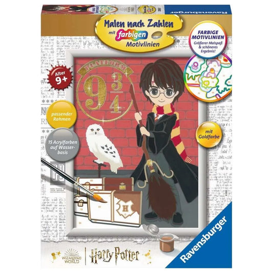 Ravensburger Malen nach Zahlen - Harry Potter: Abfahrt nach Hogwarts