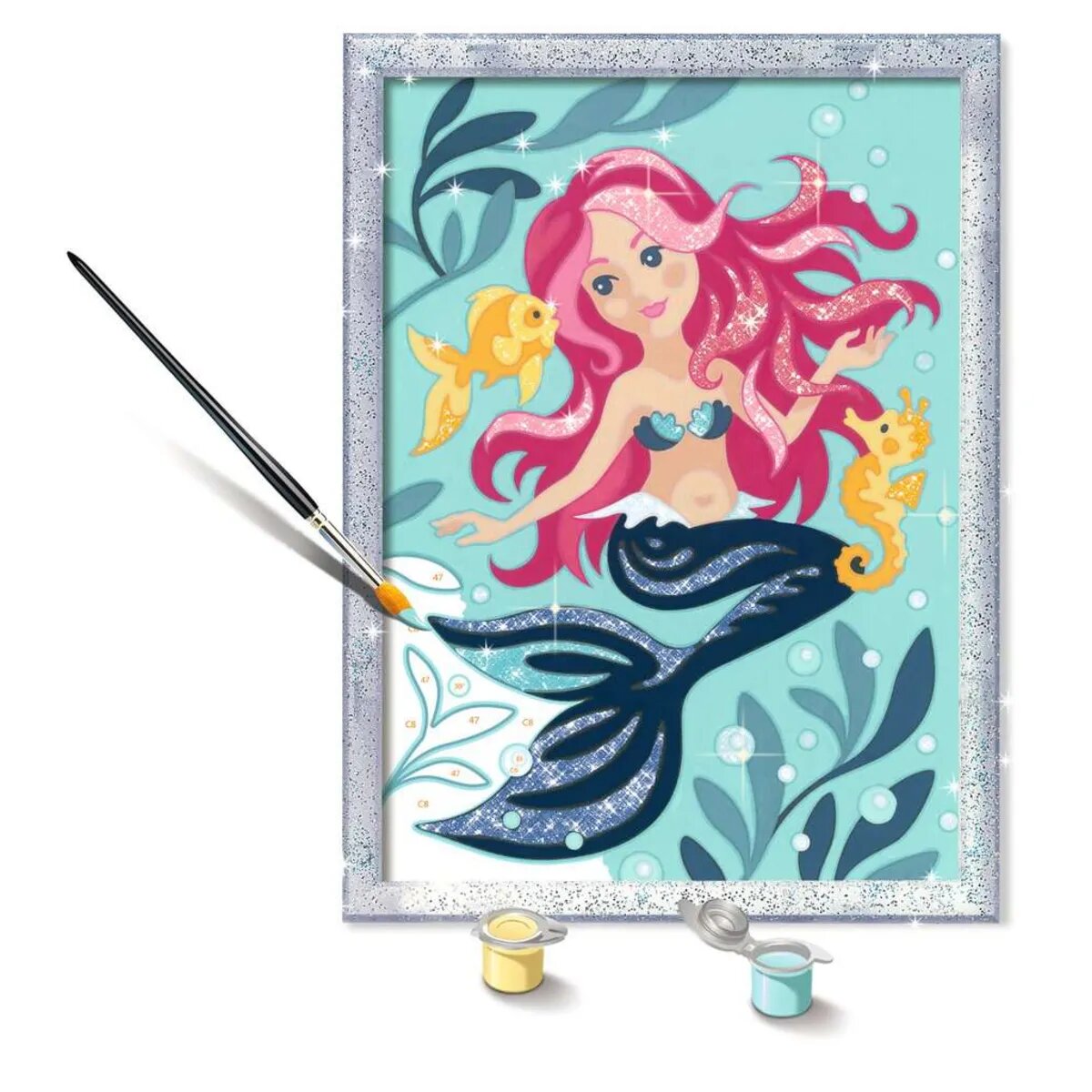 Ravensburger Malen nach Zahlen - Hübsche Meerjungfrau
