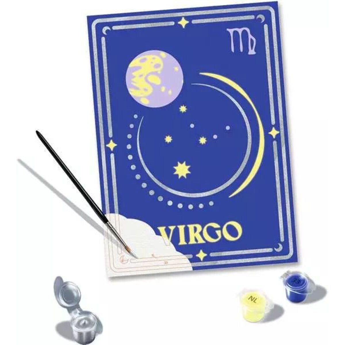 Ravensburger Malen nach Zahlen - Sternzeichen (Zodiac Sign) Jungfrau