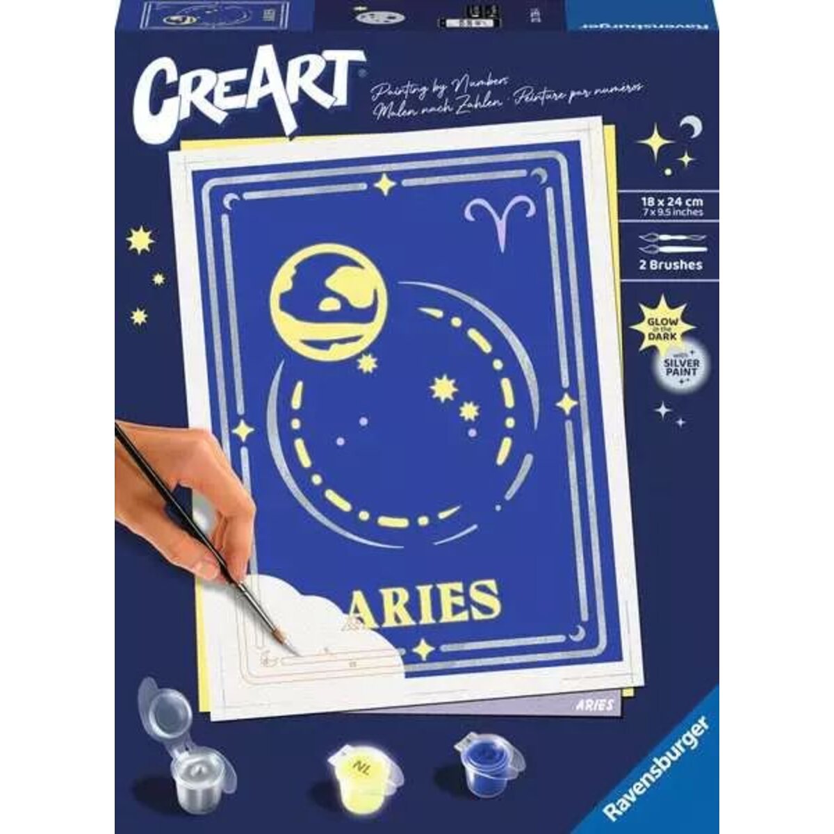 Ravensburger Malen nach Zahlen - Sternzeichen (Zodiac Sign) Widder