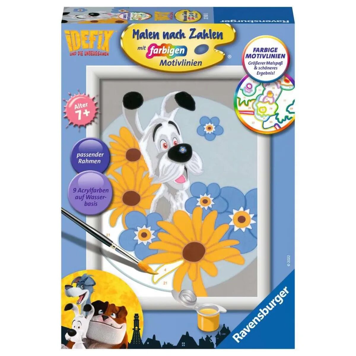 Ravensburger Malen nach Zahlen - Mutiger Idefix