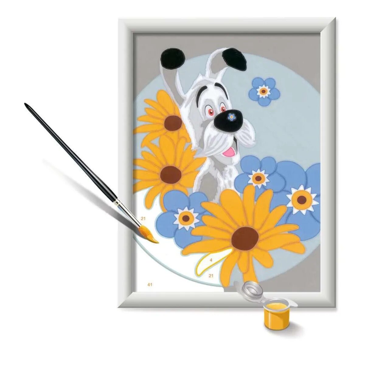 Ravensburger Malen nach Zahlen - Mutiger Idefix