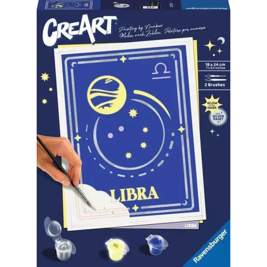 Ravensburger Malen nach Zahlen - Sternzeichen (Zodiac Sign) Waage