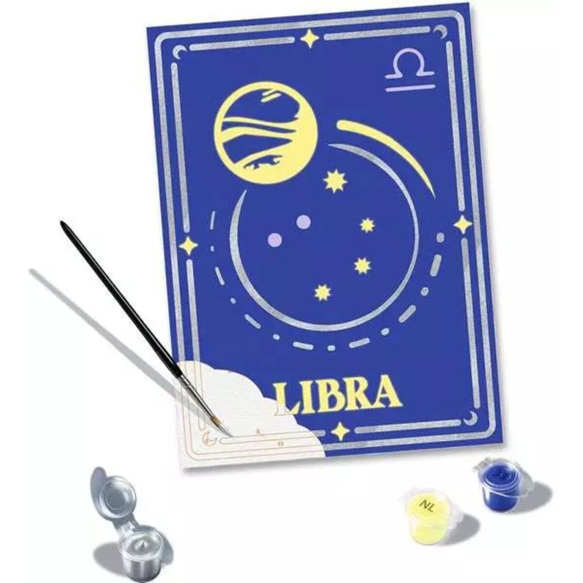 Ravensburger Malen nach Zahlen - Sternzeichen (Zodiac Sign) Waage