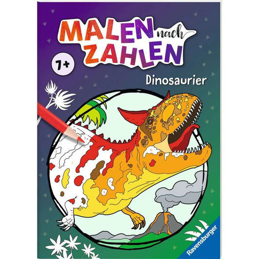 Ravensburger Malen nach Zahlen ab 7: Dinosaurier