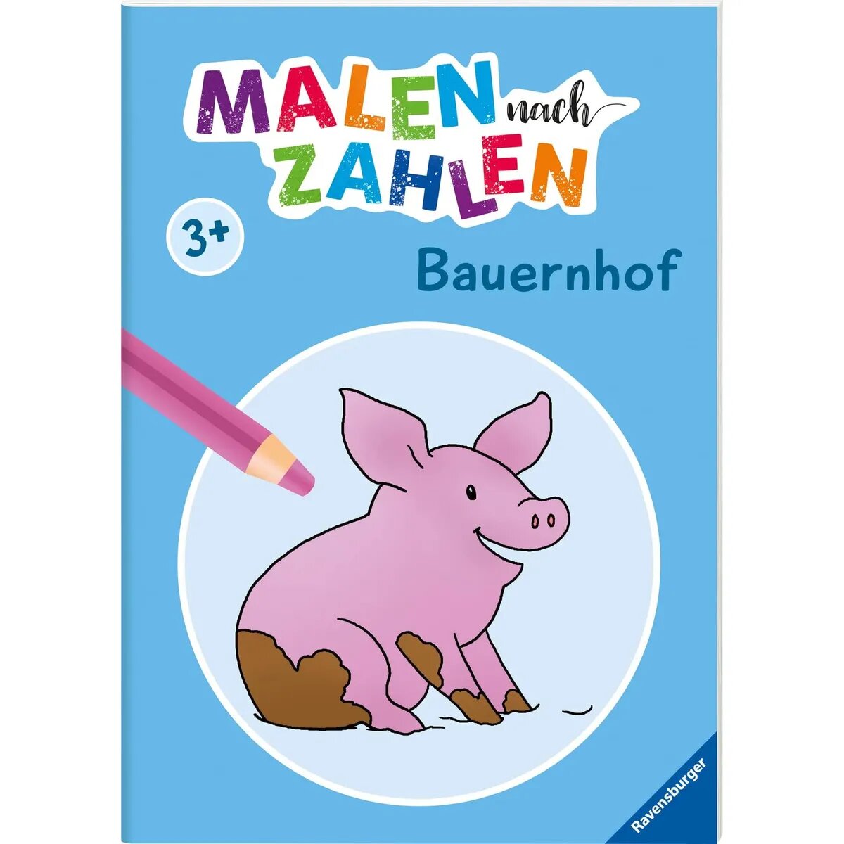 Ravensburger Malen nach Zahlen ab 3: Bauernhof