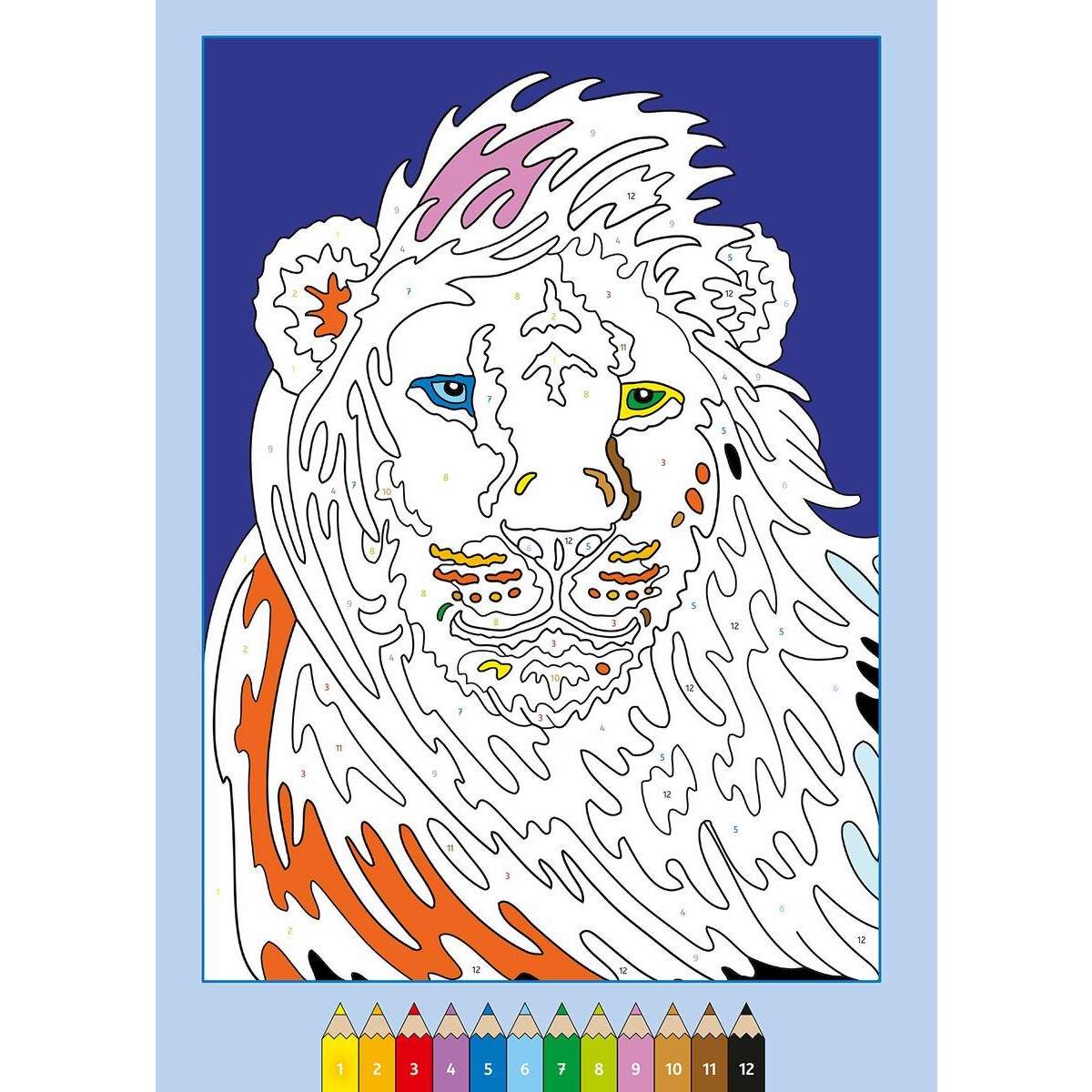 Ravensburger Malen nach Zahlen: Wilde Tiere - H20