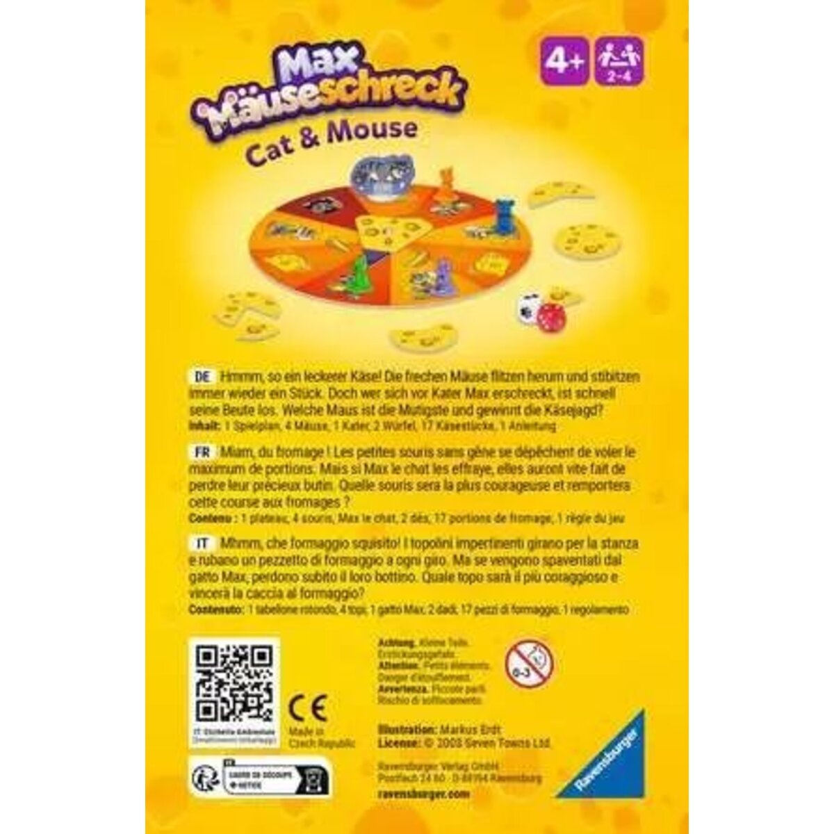 Ravensburger Max Mäuseschreck - Reisespiel