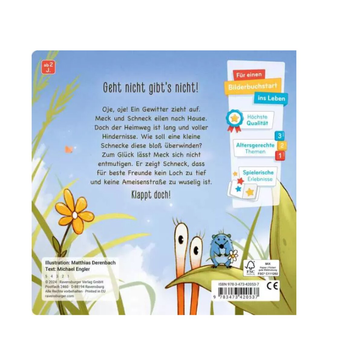 Ravensburger Meck und Schneck: Klappt doch!