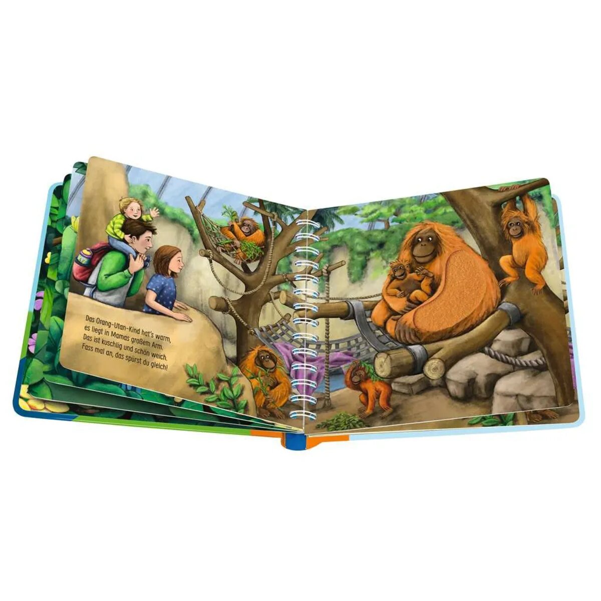 Ravensburger Mein erstes Fühlbuch: Meine Zootiere
