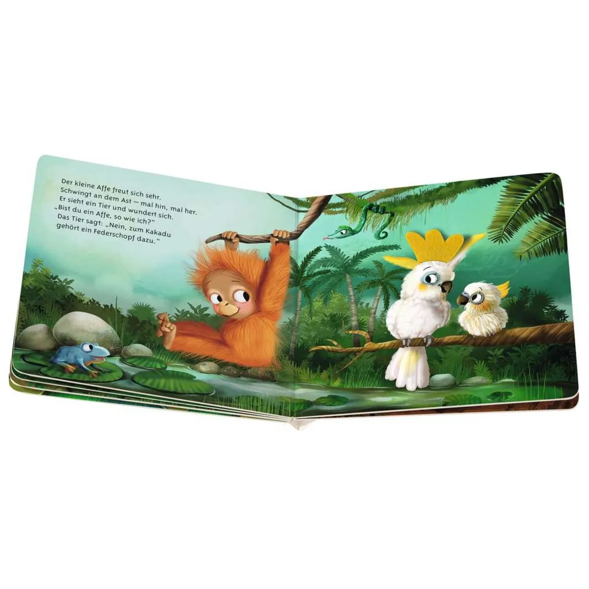 Ravensburger Mein erstes Vorlese-Fühlbuch: Bist du ein Affe?