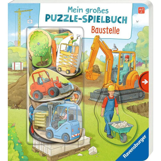 Ravensburger Mein großes Puzzle-Spielbuch: Baustelle