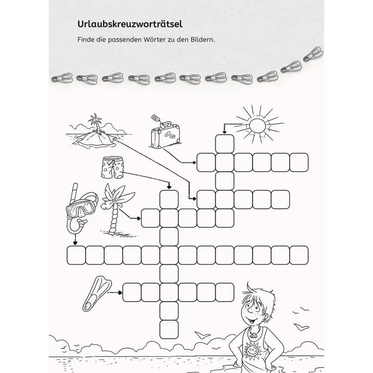 Ravensburger Mein kunterbunter Ferien-Rätselblock