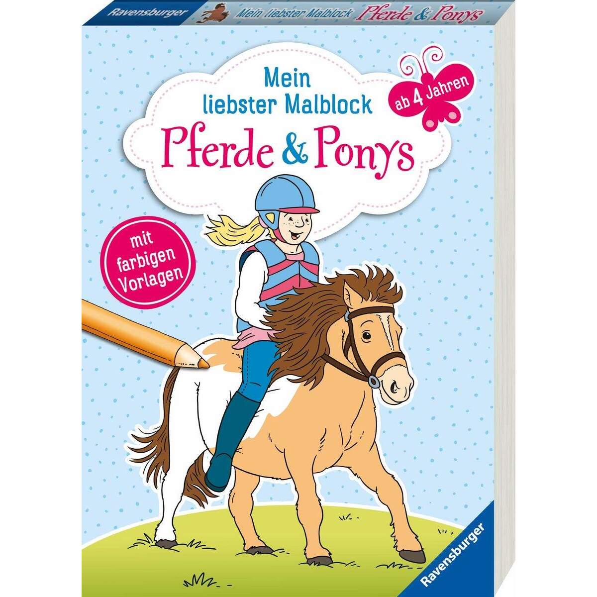 Ravensburger Mein liebster Malblock: Pferde & Ponys
