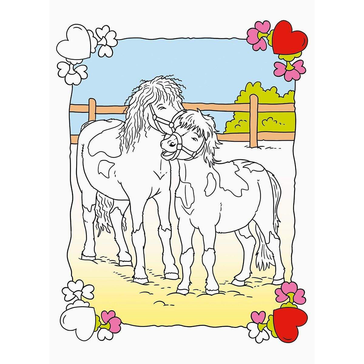 Ravensburger Mein liebster Malblock: Pferde & Ponys
