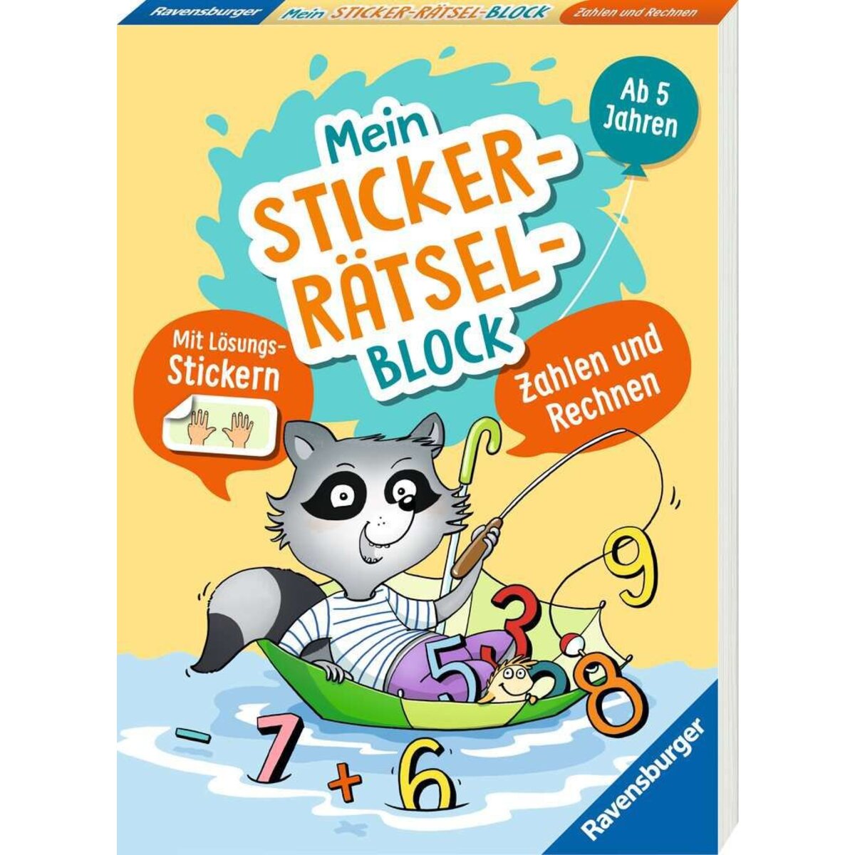 Ravensburger Mein Stickerrätselblock: Zahlen und Rechnen