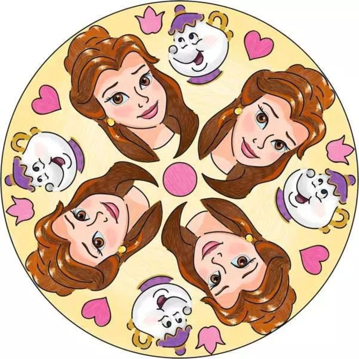 Ravensburger Midi Mandala-Designer Disney Princess