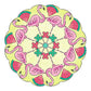 Ravensburger Midi Mandala-Designer Tropical Flamingo & Friends