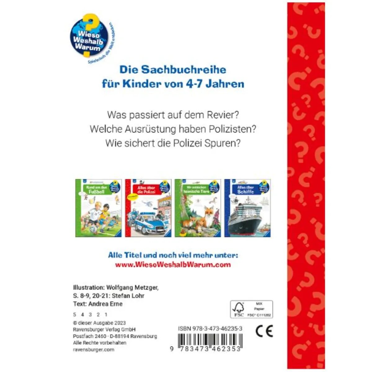 Ravensburger Minis: Wieso? Weshalb? Warum? Polizei