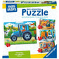 Ravensburger ministeps 4194 Mein allererstes Puzzle: Fahrzeuge - 4 erste Puzzles mit 2-5 Teilen