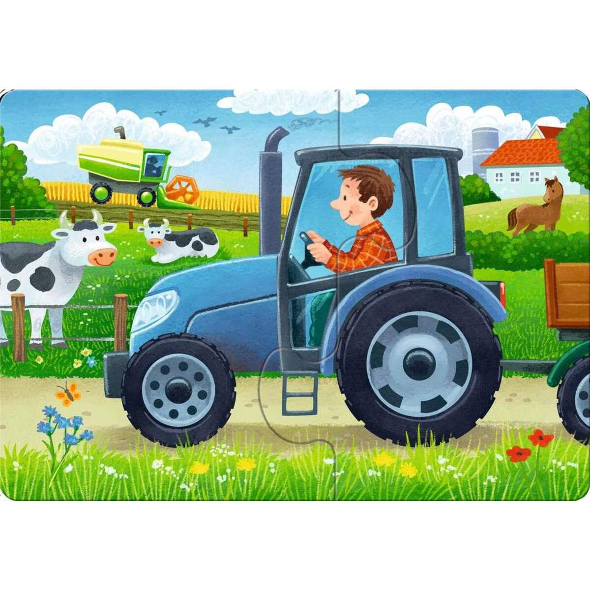 Ravensburger ministeps 4194 Mein allererstes Puzzle: Fahrzeuge - 4 erste Puzzles mit 2-5 Teilen