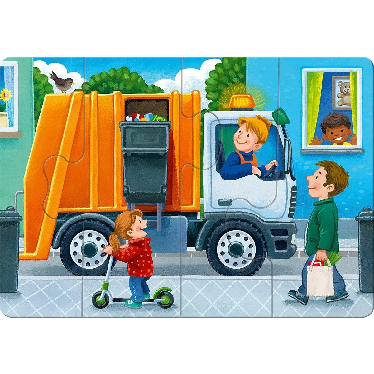 Ravensburger ministeps 4194 Mein allererstes Puzzle: Fahrzeuge - 4 erste Puzzles mit 2-5 Teilen