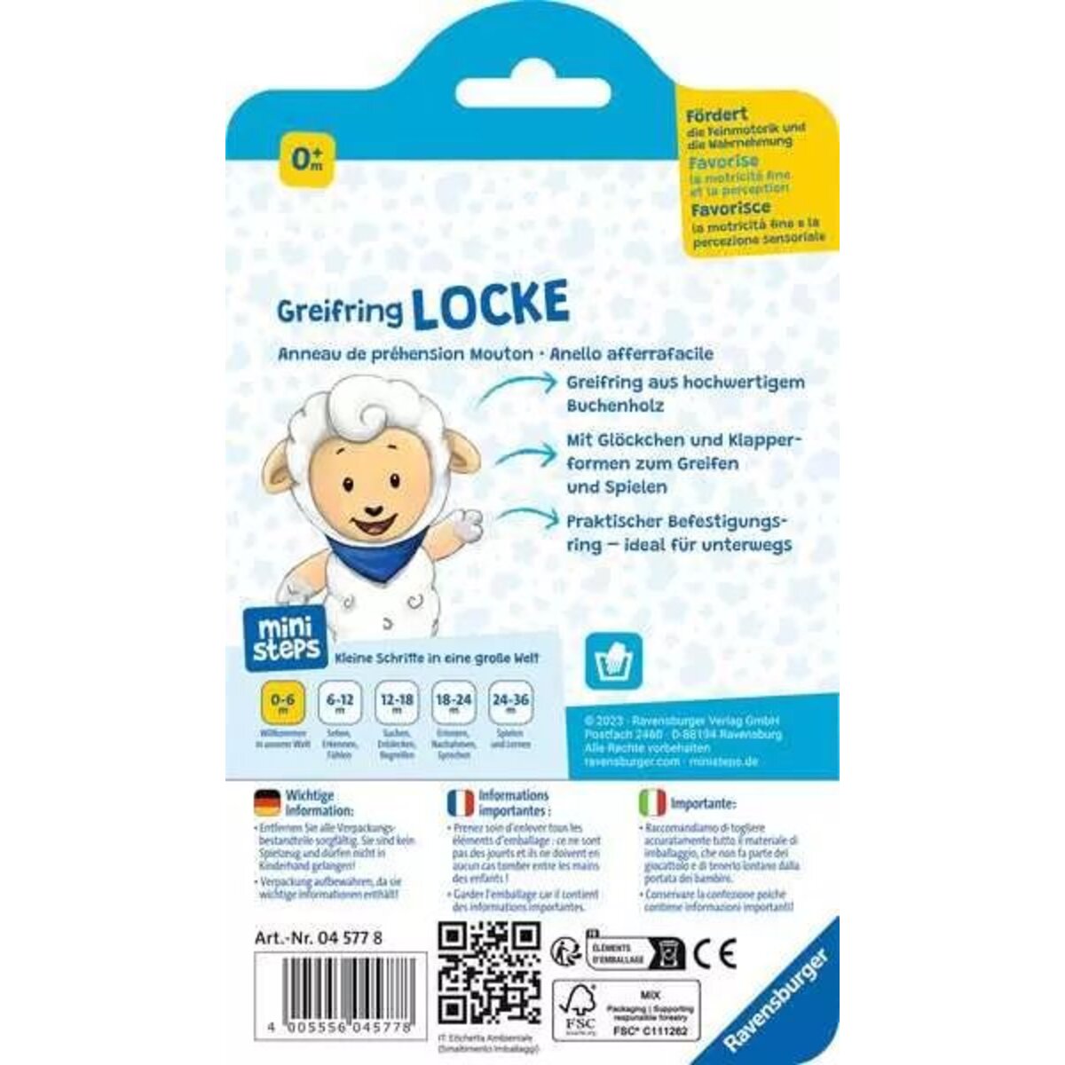 Ravensburger ministeps: Greifring Locke