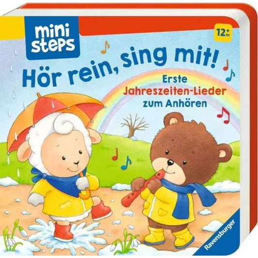 Ravensburger ministeps: Hör rein, sing mit! Meine ersten Jahreszeiten-Lieder