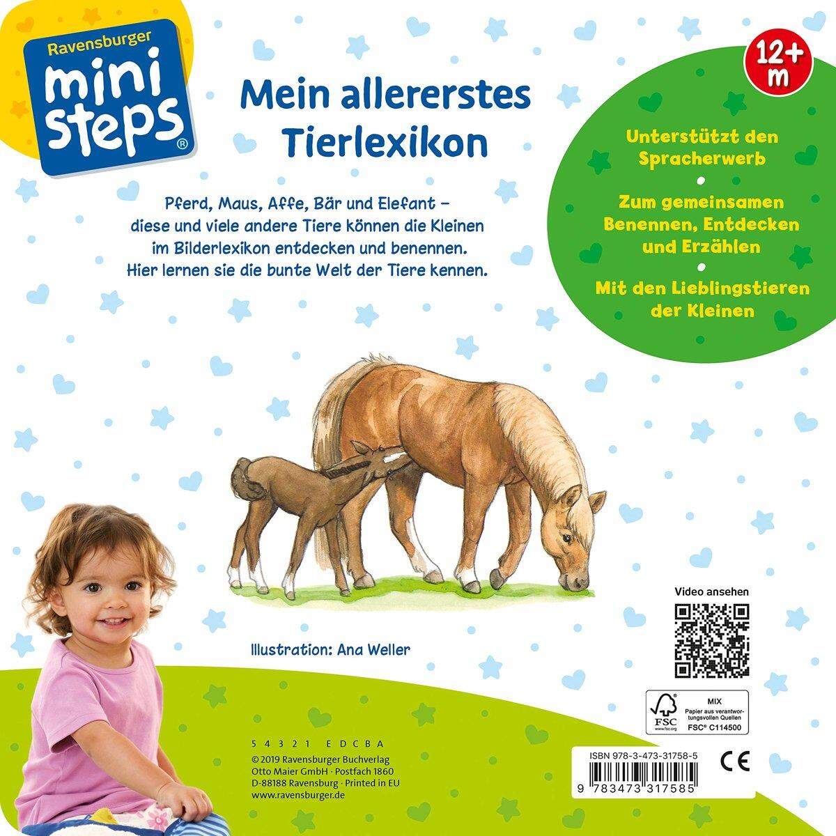 Ravensburger ministeps Mein allererstes Tierlexikon