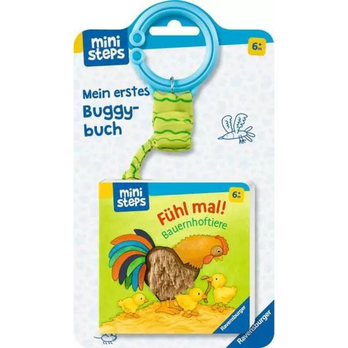 Ravensburger ministeps: Mein erstes Buggybuch: Fühl mal! Bauernhoftiere