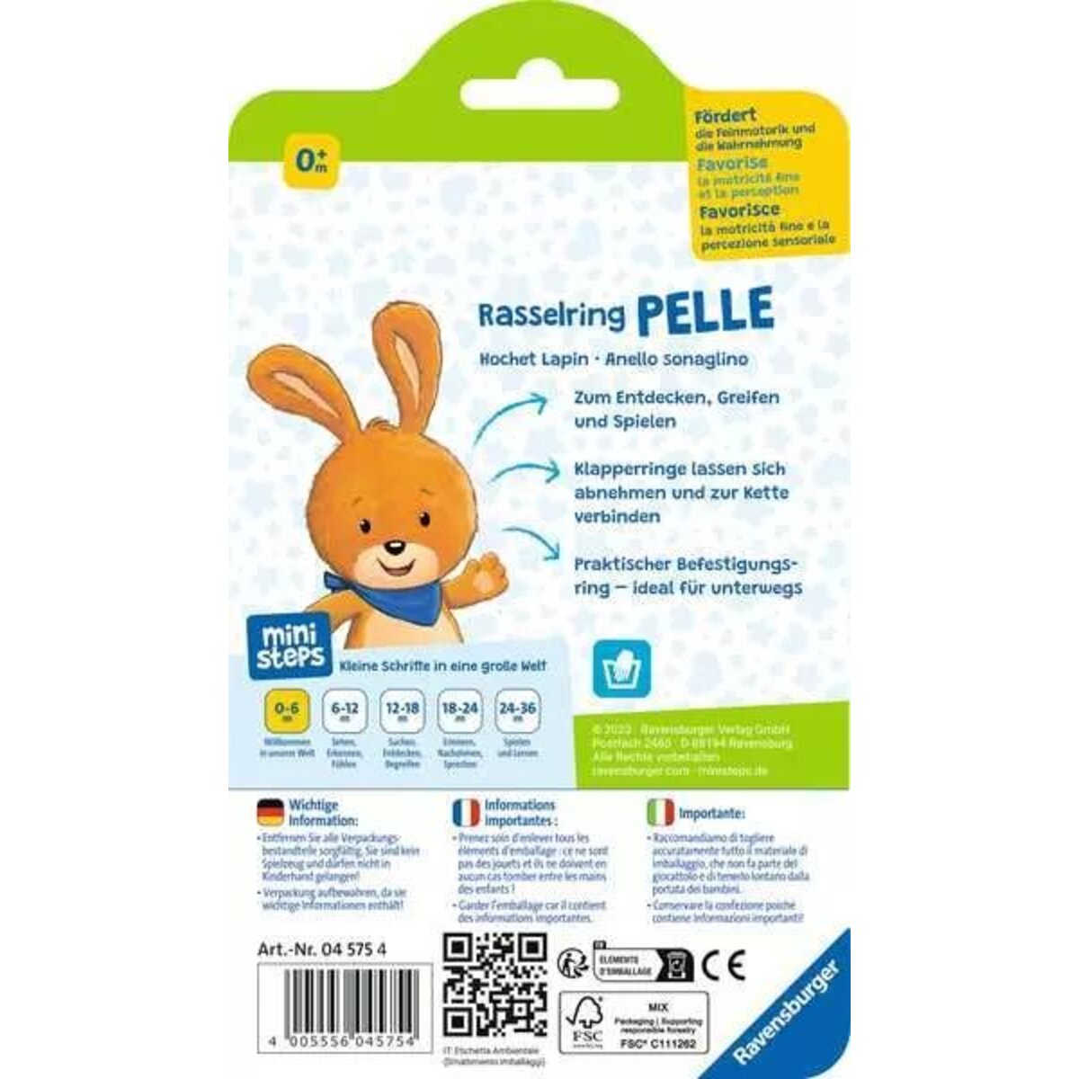 Ravensburger ministeps: Rasselring Pelle