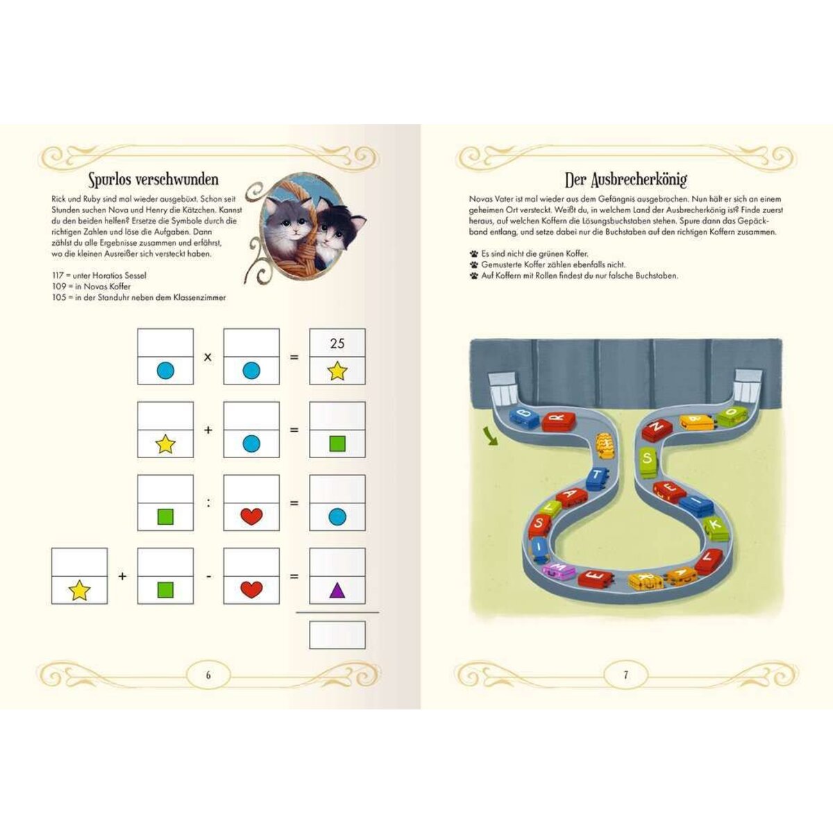 Ravensburger Mitternachtskatzen: Das große Rätselbuch